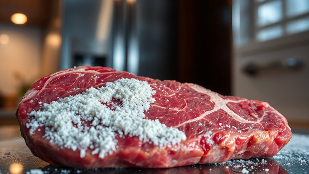 air exposure causes freezer burn