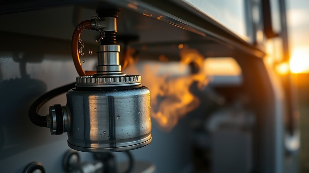 are camper pump noise levels