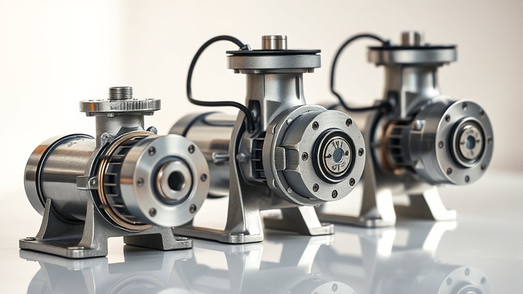 are mustang water pumps different