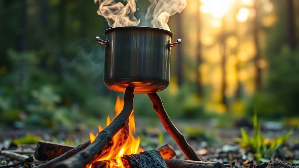 boil water for safety four minutes