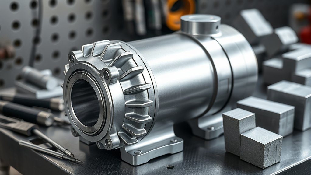 cast aluminum and steel alloys