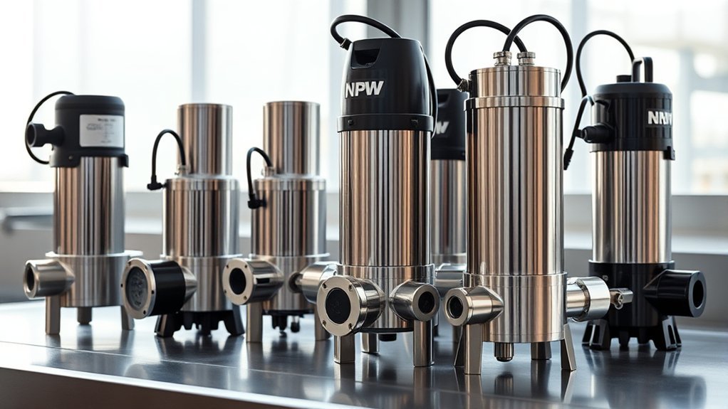 centrifugal and positive displacement npw pumps
