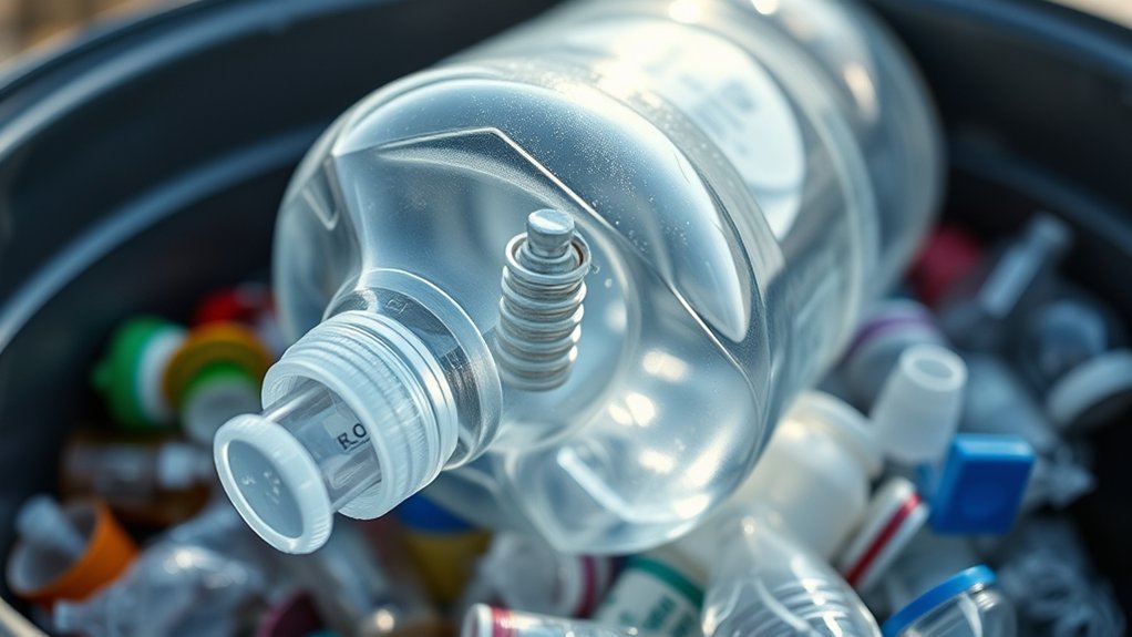 composite pump bottles hinder recycling efficiency