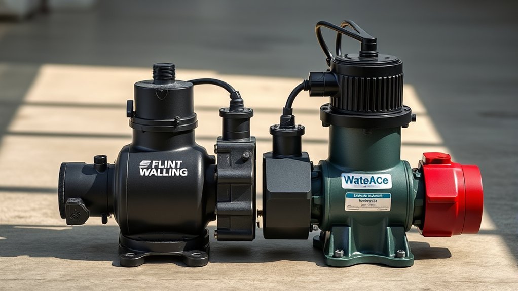 distinct pump brands separate histories