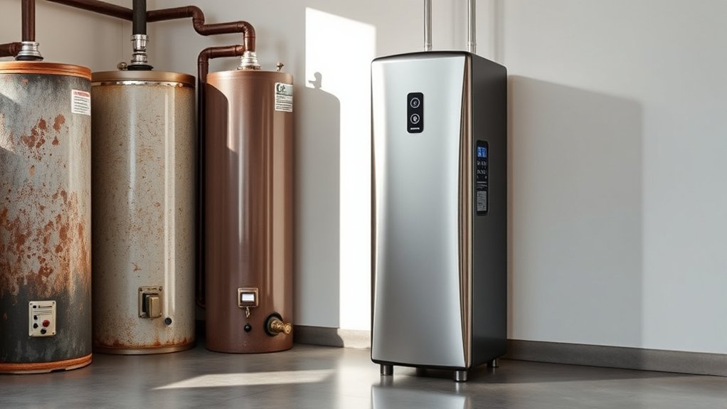 energy efficient heat pump water heaters