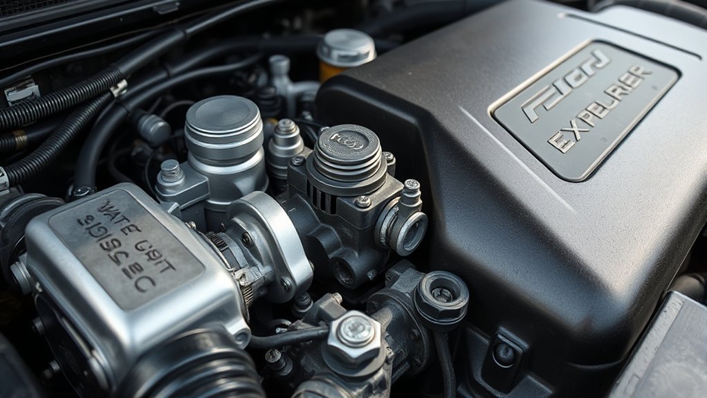 external vs internal ford explorer water pump identification