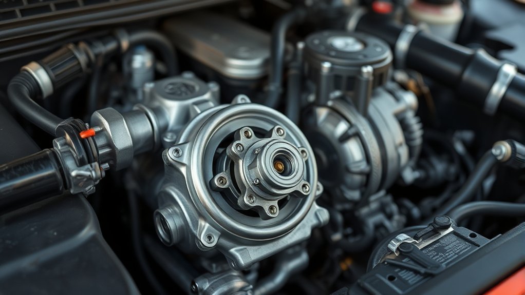 external water pump on ford taurus coolant system