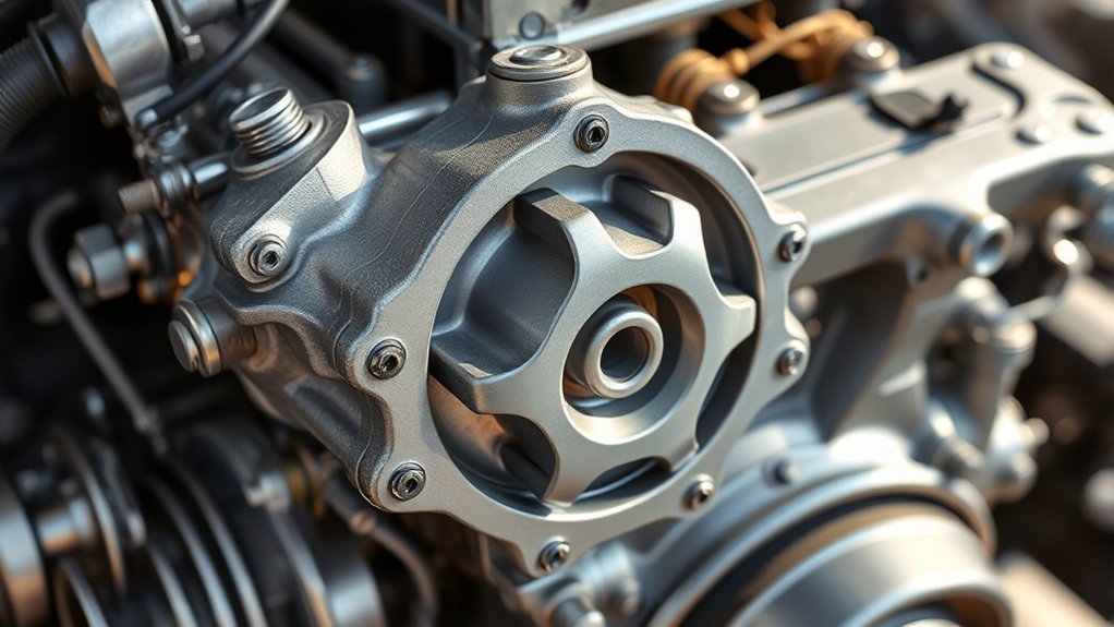 external water pumps outside timing cover
