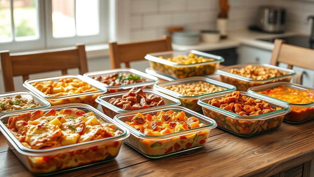 freezable meals with labeling accuracy
