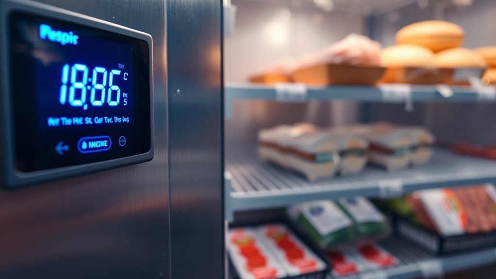 freezer at 0 f 18 c