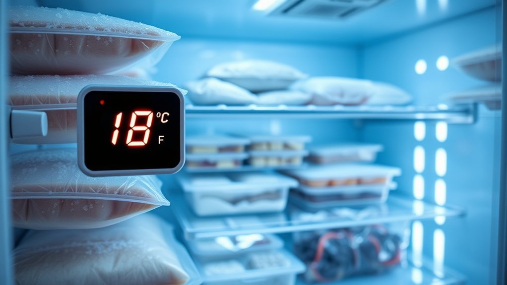 freezer at 0 f safely