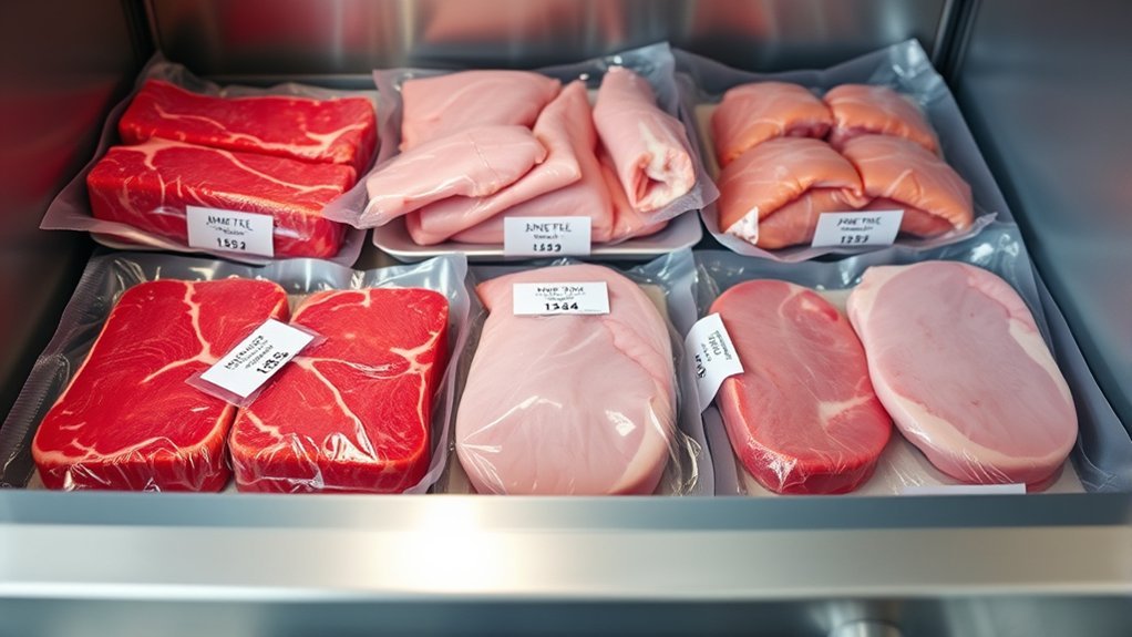 freezer meat storage timelines