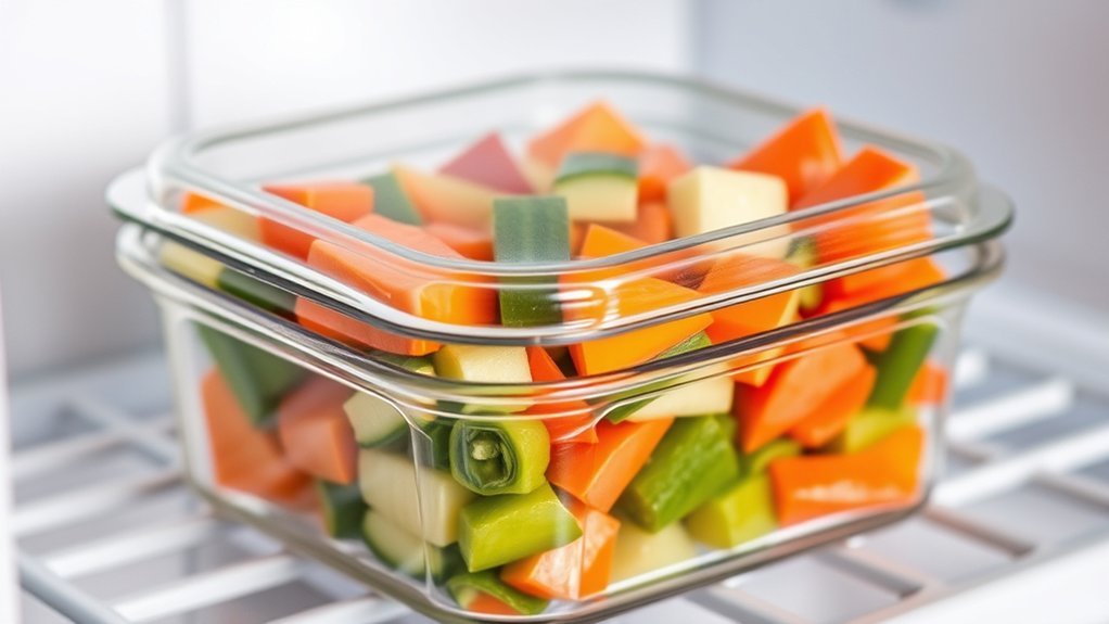 freezer safe glass cool before freezing