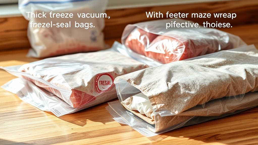 freezer safe multi layer airtight packaging