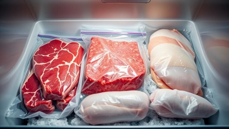 freezer storage time for meat