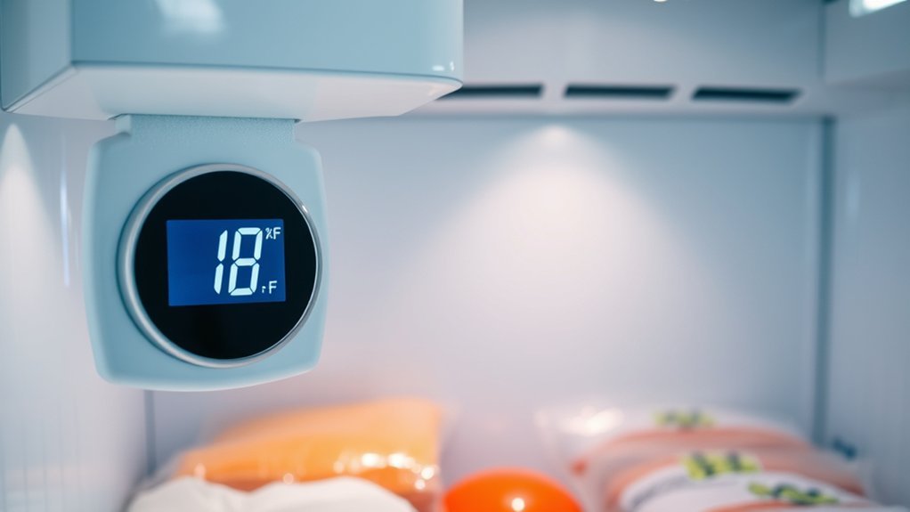 freezer temp too high or low