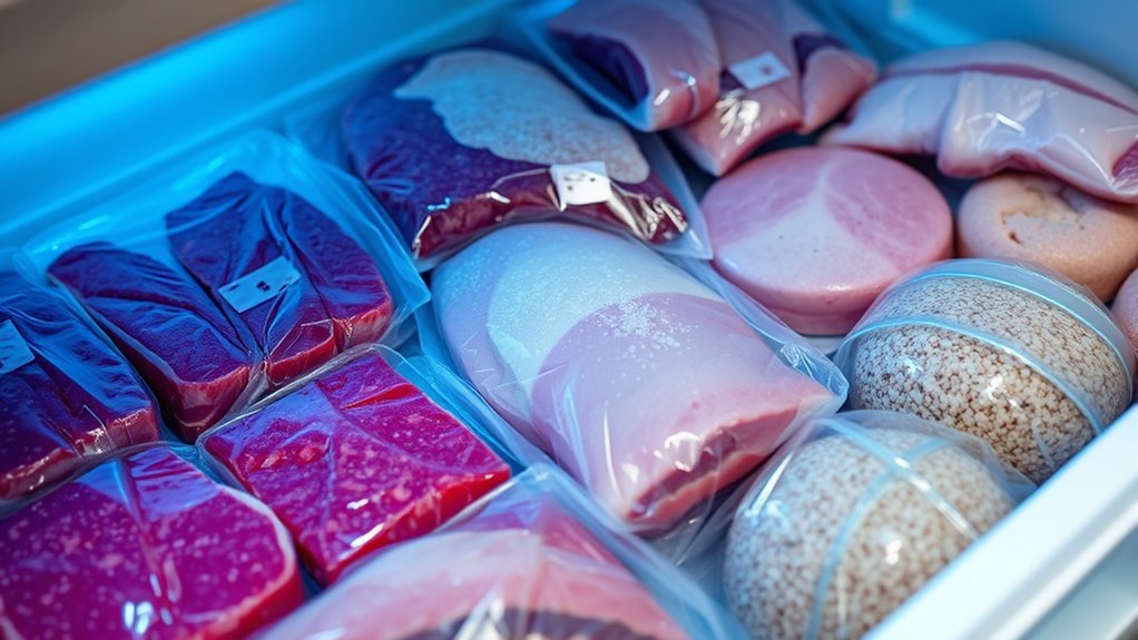freezer timelines by meat types