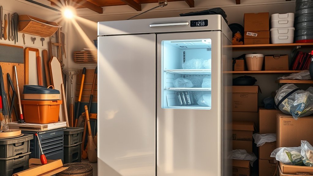 garage freezers adaptive cooling efficiency