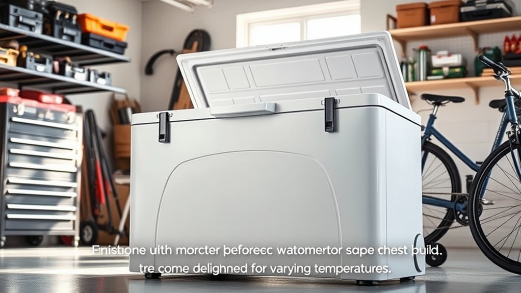 garage ready freezer description