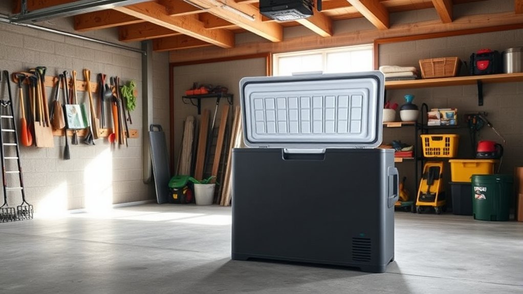 garage ready freezers withstand fluctuating environments