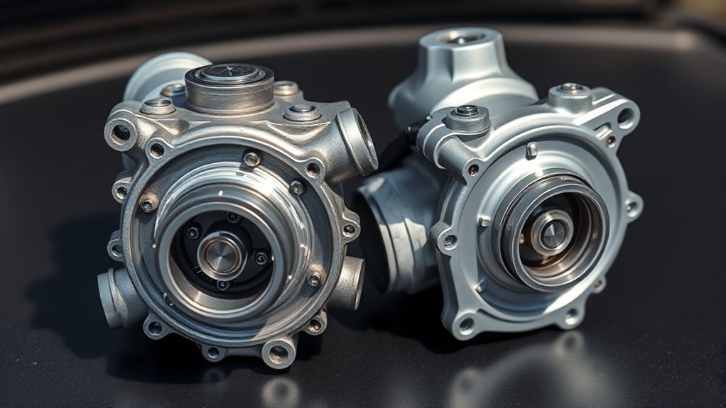 graf and hepu water pumps differing