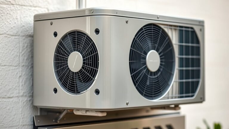 heat pump hot water noise level