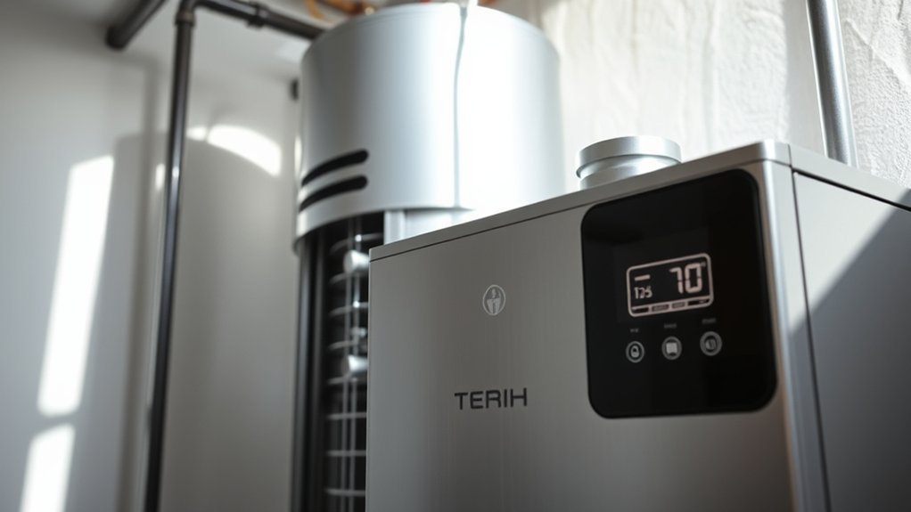 heat pump transfers ambient heat