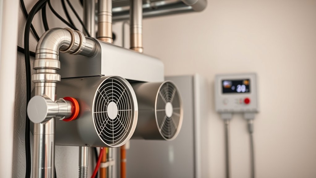 heat pump transfers heat efficiently