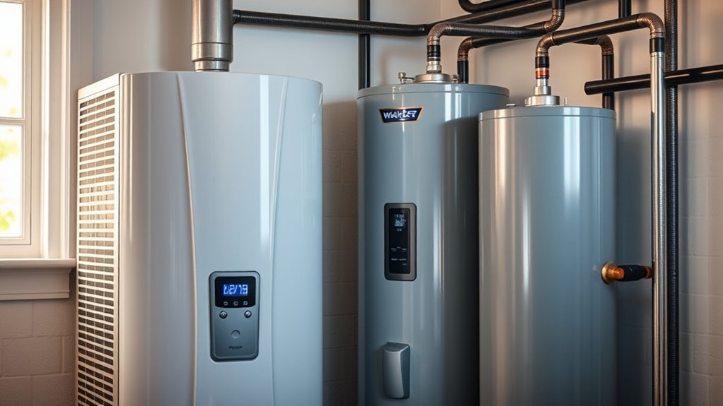 heat pumps outperform gas water heaters