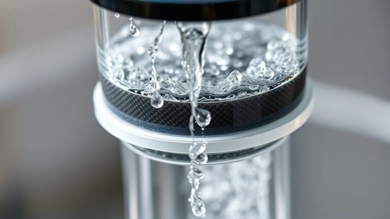 how a water filter operates