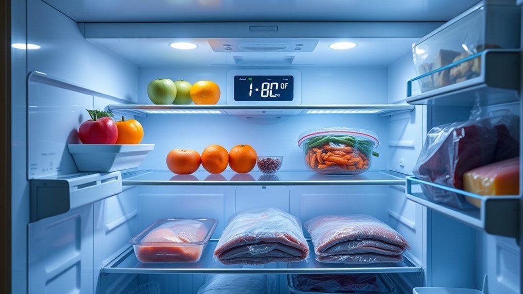 ideal freezer at 0 f 18 c continuous