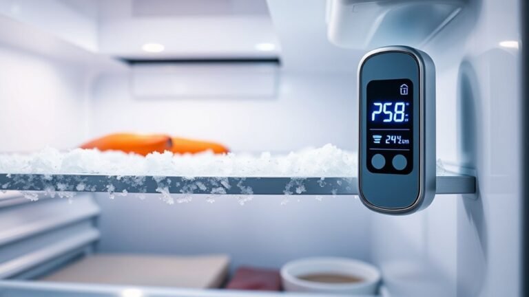 ideal fridge freezer temperatures