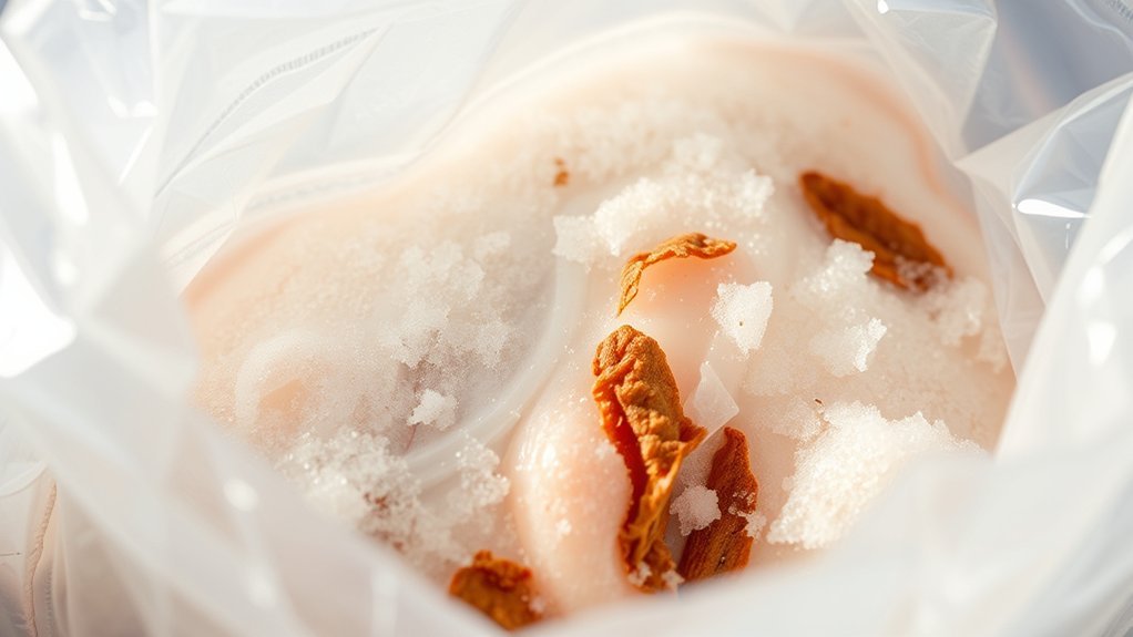 improper packaging accelerates freezer burn