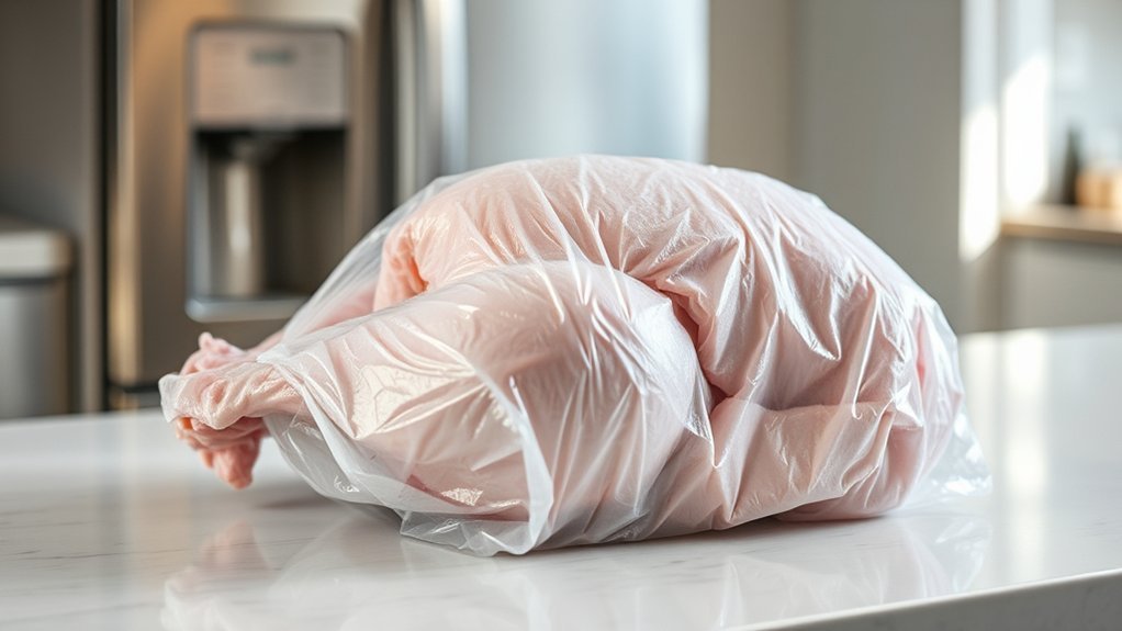 late thawing risks uneven cooking safety