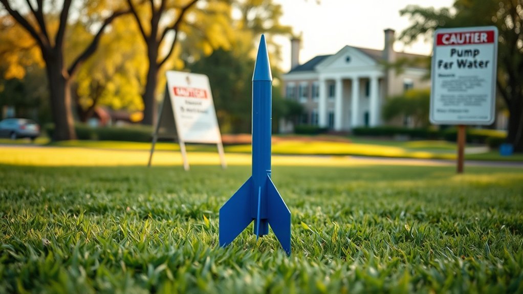 local laws govern water rocket launches