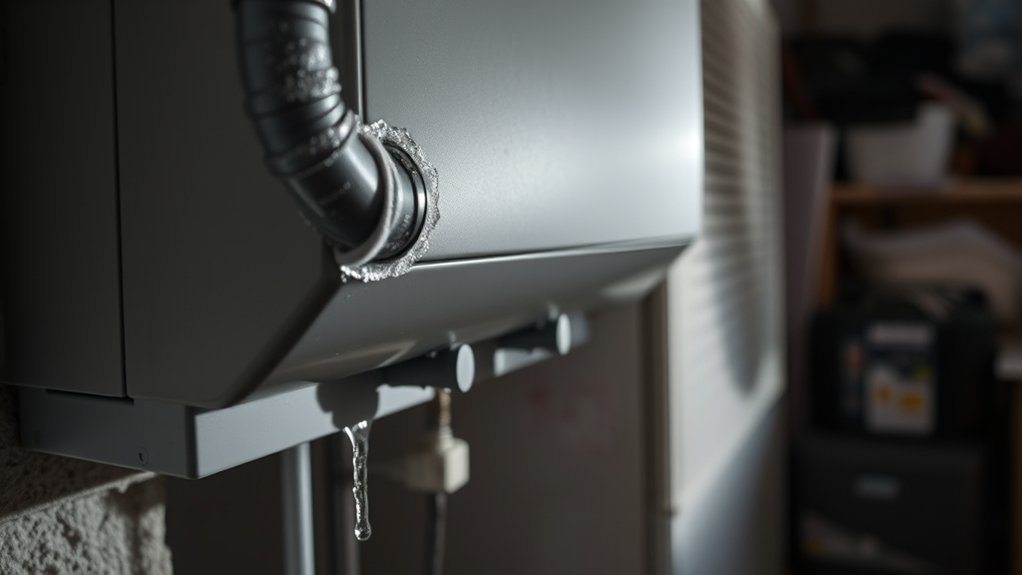 lower efficiency in cold climates