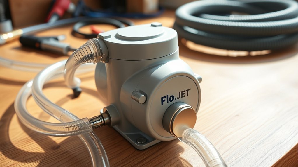 minimize air pockets airtight connections