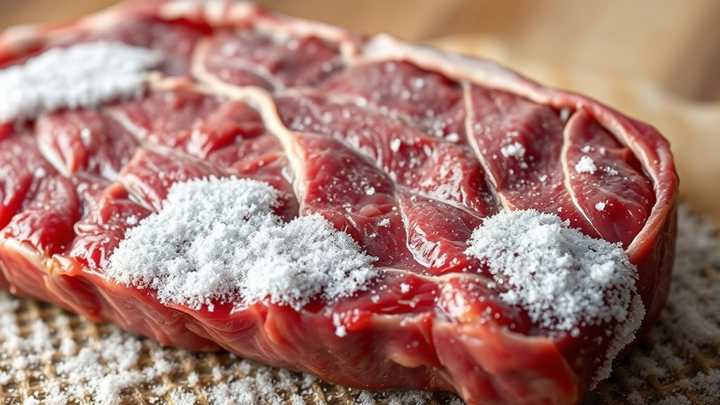 moisture loss causes freezer burn