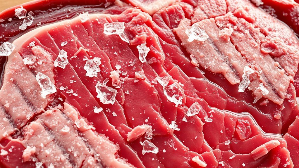 moisture loss causes freezer burn