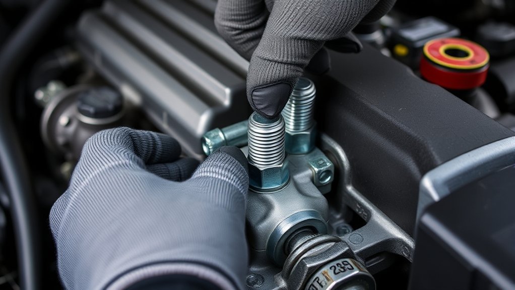 prevent water pump bolt integrity torque
