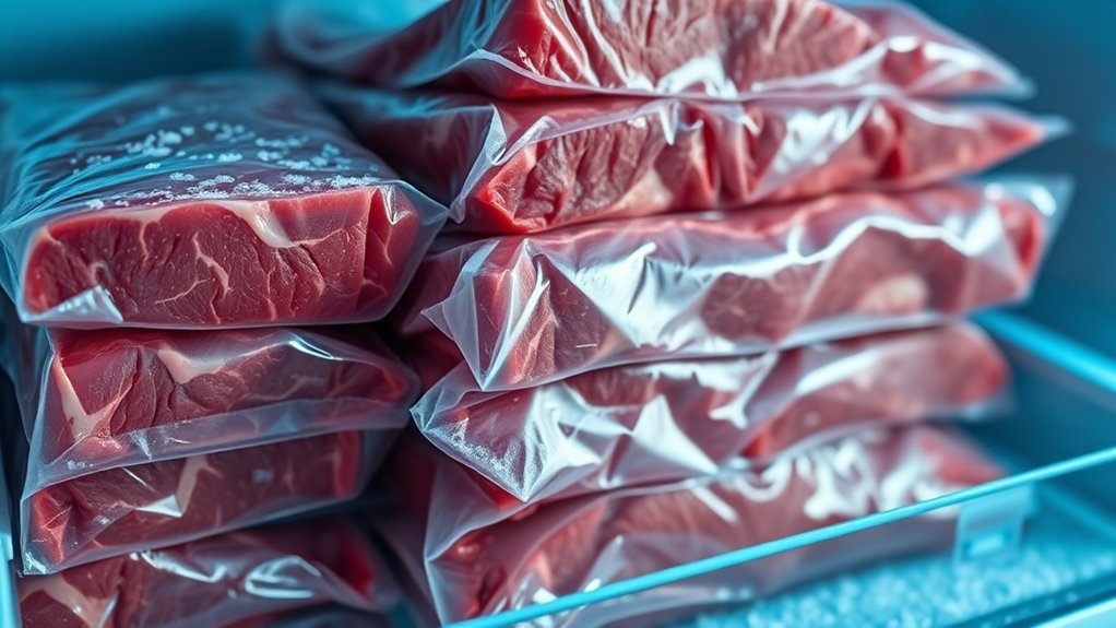 proper freezing preserves beef quality