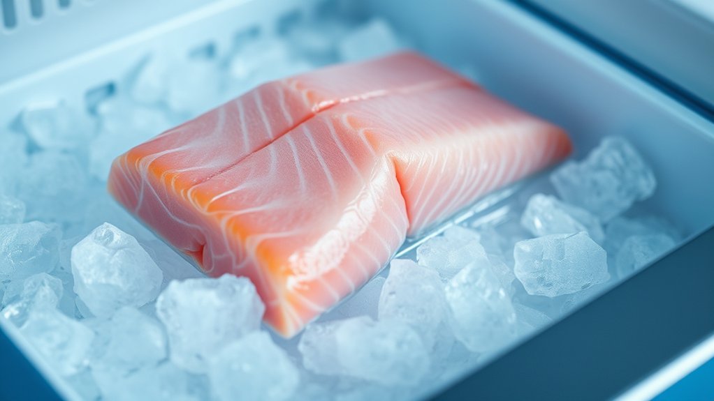refreeze only refrigerated salmon safely
