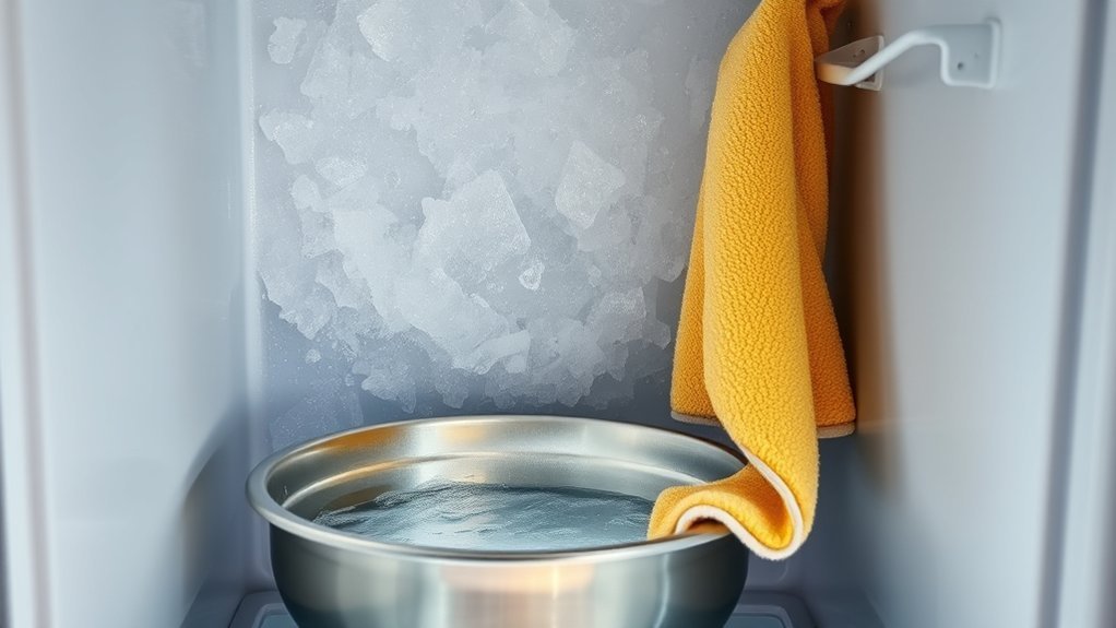 safe efficient freezer defrosting tips