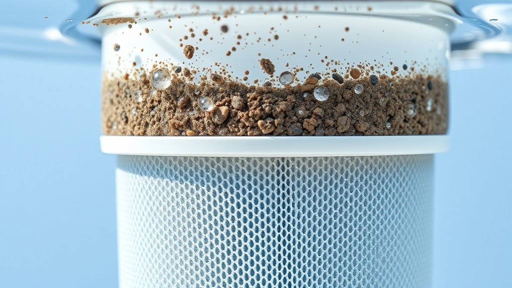 sediment capture via multi layer filtration
