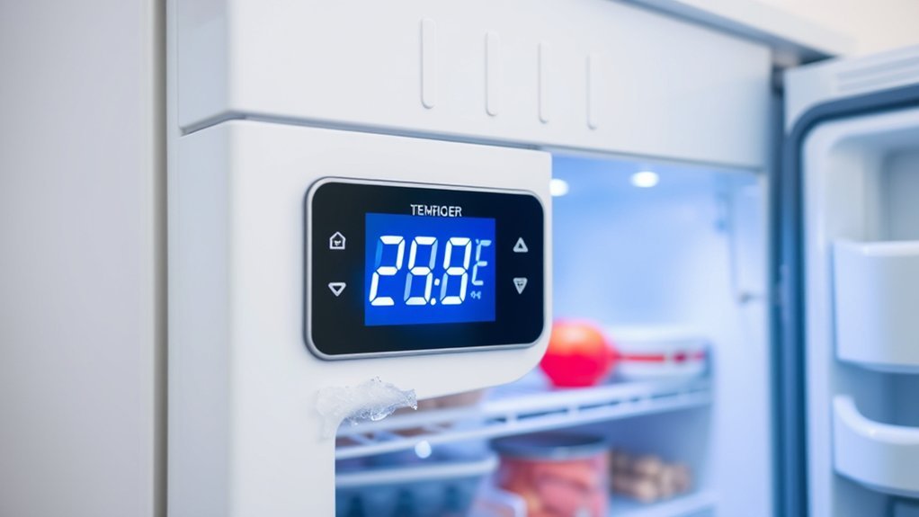 stable efficient freezer temperature control