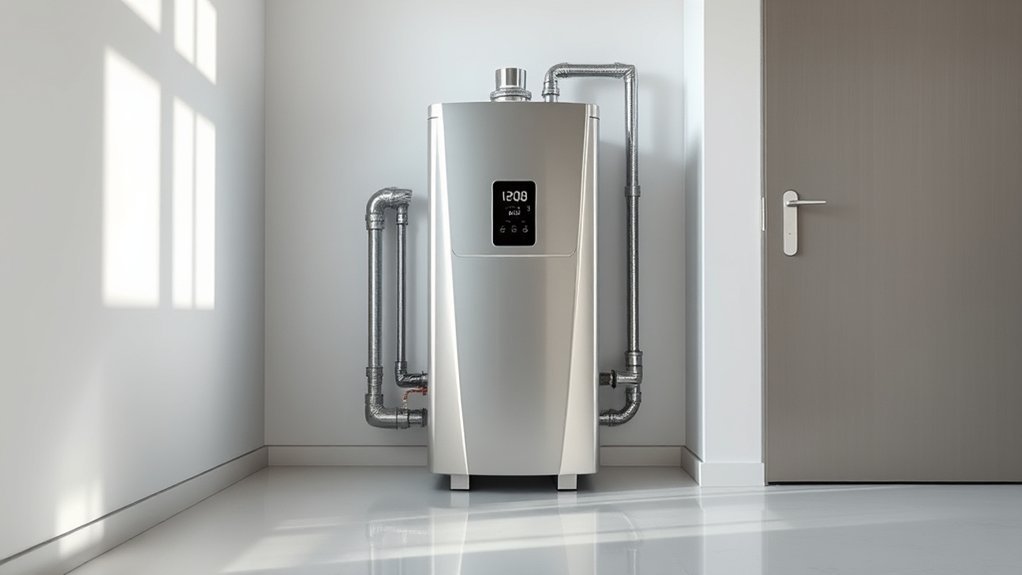 tanked heat pumps dominate tankless rare