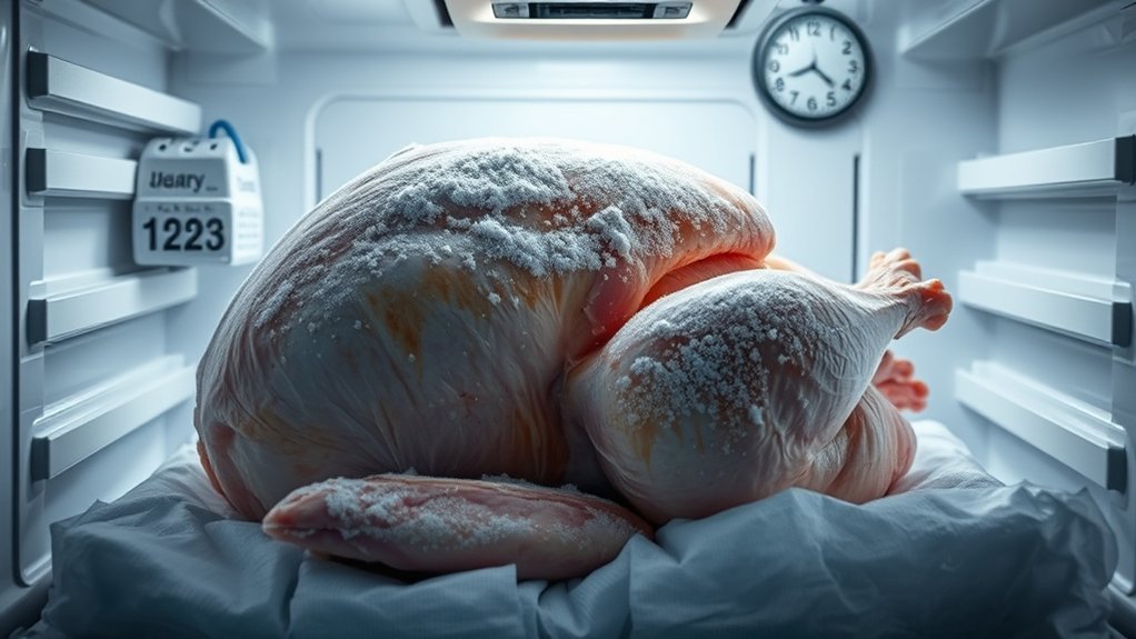 thaw turkey in fridge four days wait