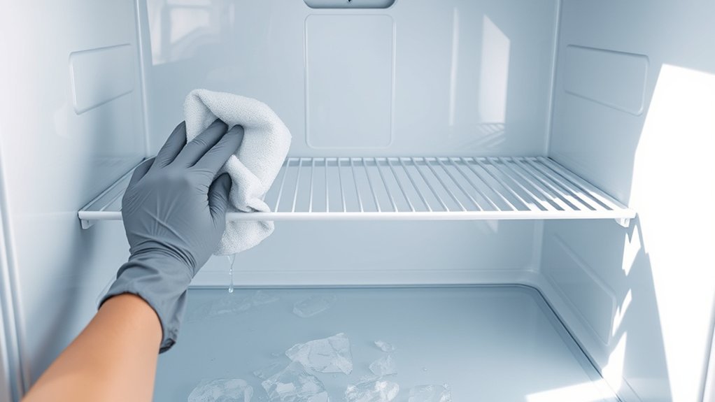 thorough freezer cleaning and maintenance