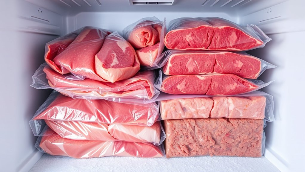 vacuum seal low temp freezing longevity