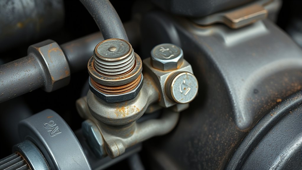 water pump bolt damage symptoms detection